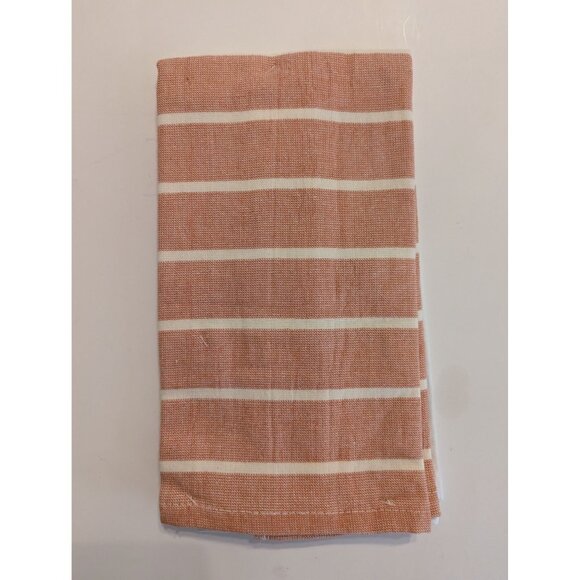 Vintage Blue Truck and Striped Kitchen Towels Picnic Time Fall Autumn Cotton NEW - Picture 3 of 5